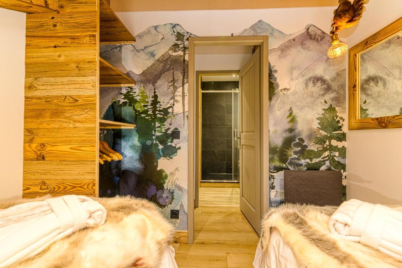 Appartement Style Chalet 5* Vue Mont-Blanc - Arc 1950 Les Arcs  外观 照片