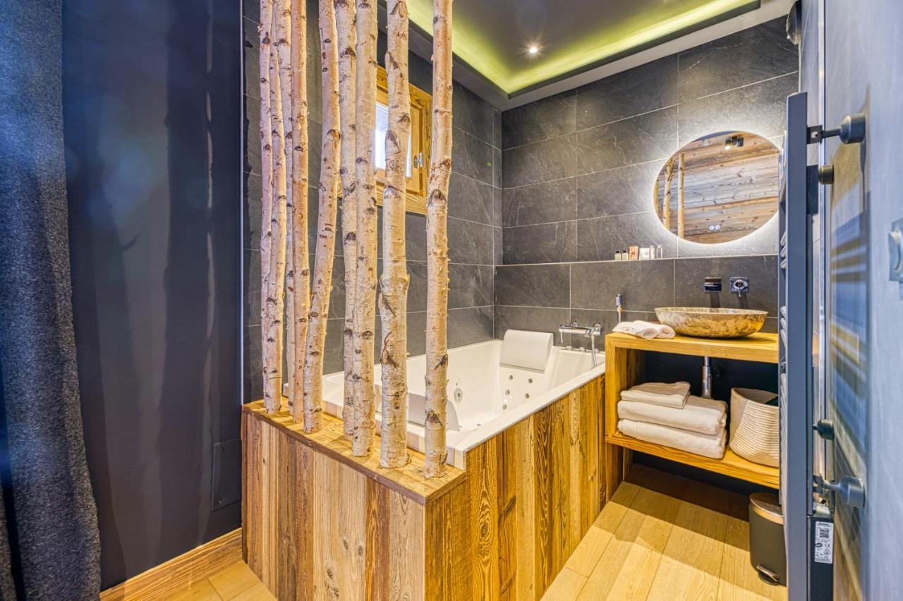 Appartement Style Chalet 5* Vue Mont-Blanc - Arc 1950 Les Arcs  外观 照片