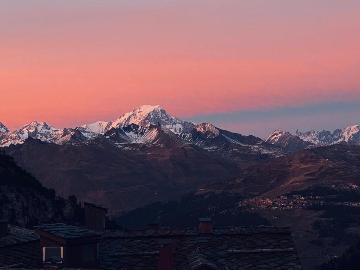 Appartement Style Chalet 5* Vue Mont-Blanc - Arc 1950 Les Arcs  外观 照片