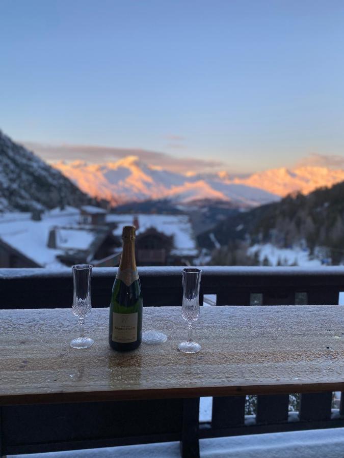 Appartement Style Chalet 5* Vue Mont-Blanc - Arc 1950 Les Arcs  外观 照片