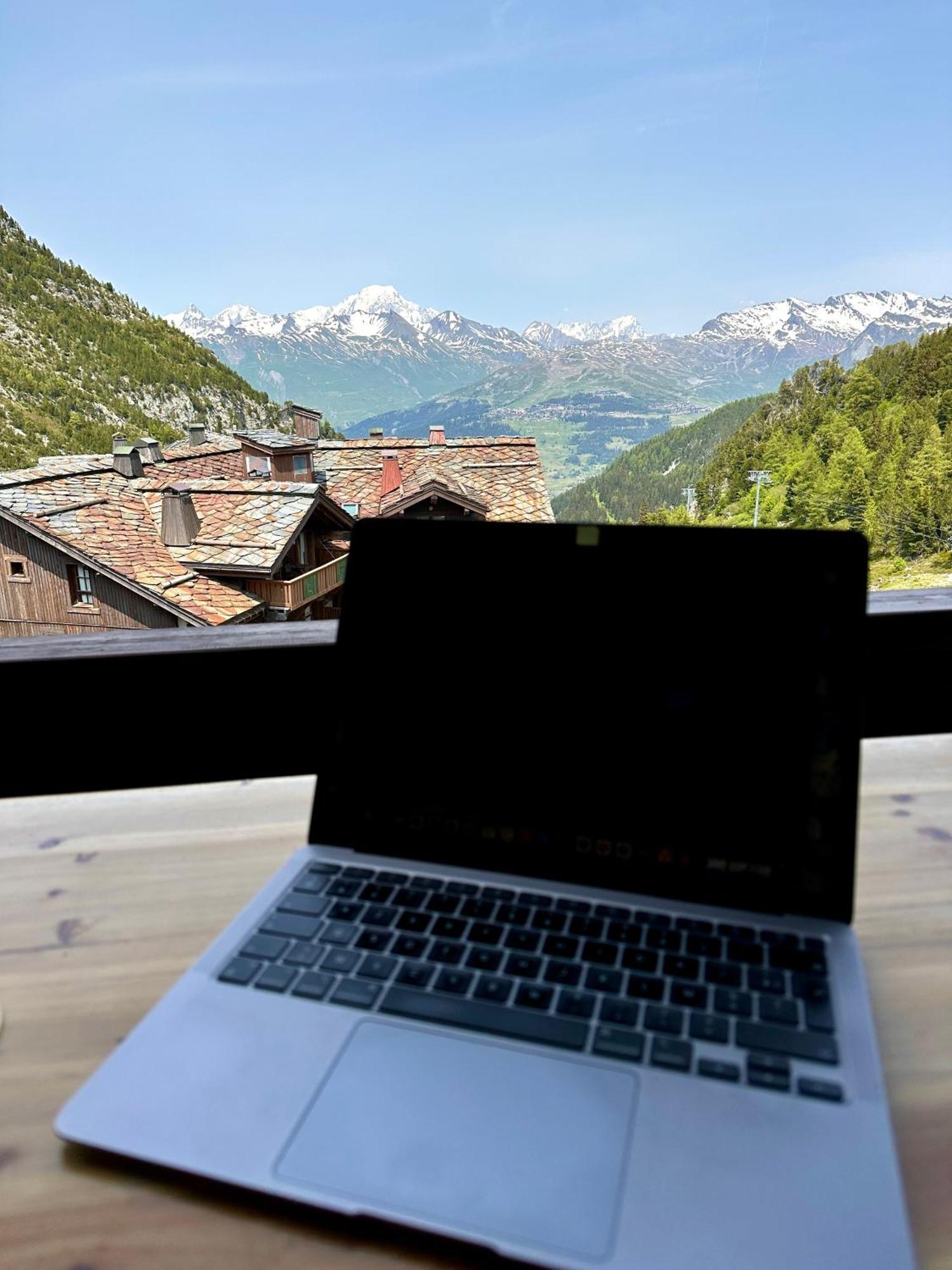 Appartement Style Chalet 5* Vue Mont-Blanc - Arc 1950 Les Arcs  外观 照片
